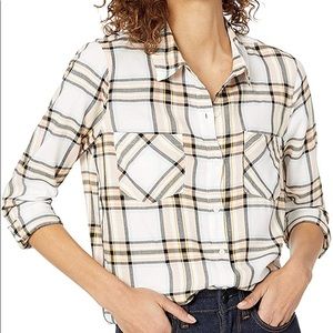Lucky Brand women’s boyfriend button down medium